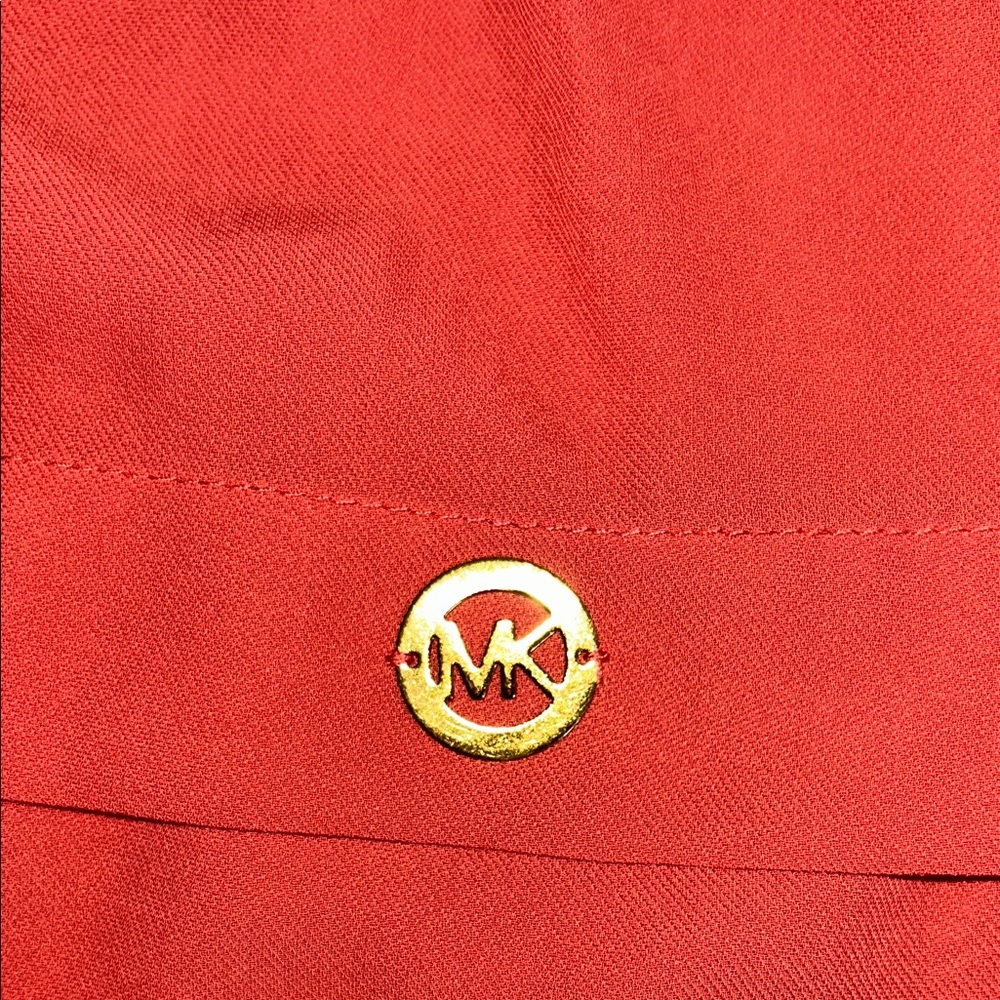 Michael Michael Kors Red Striped Sleeveless Top - Picture 2 of 4